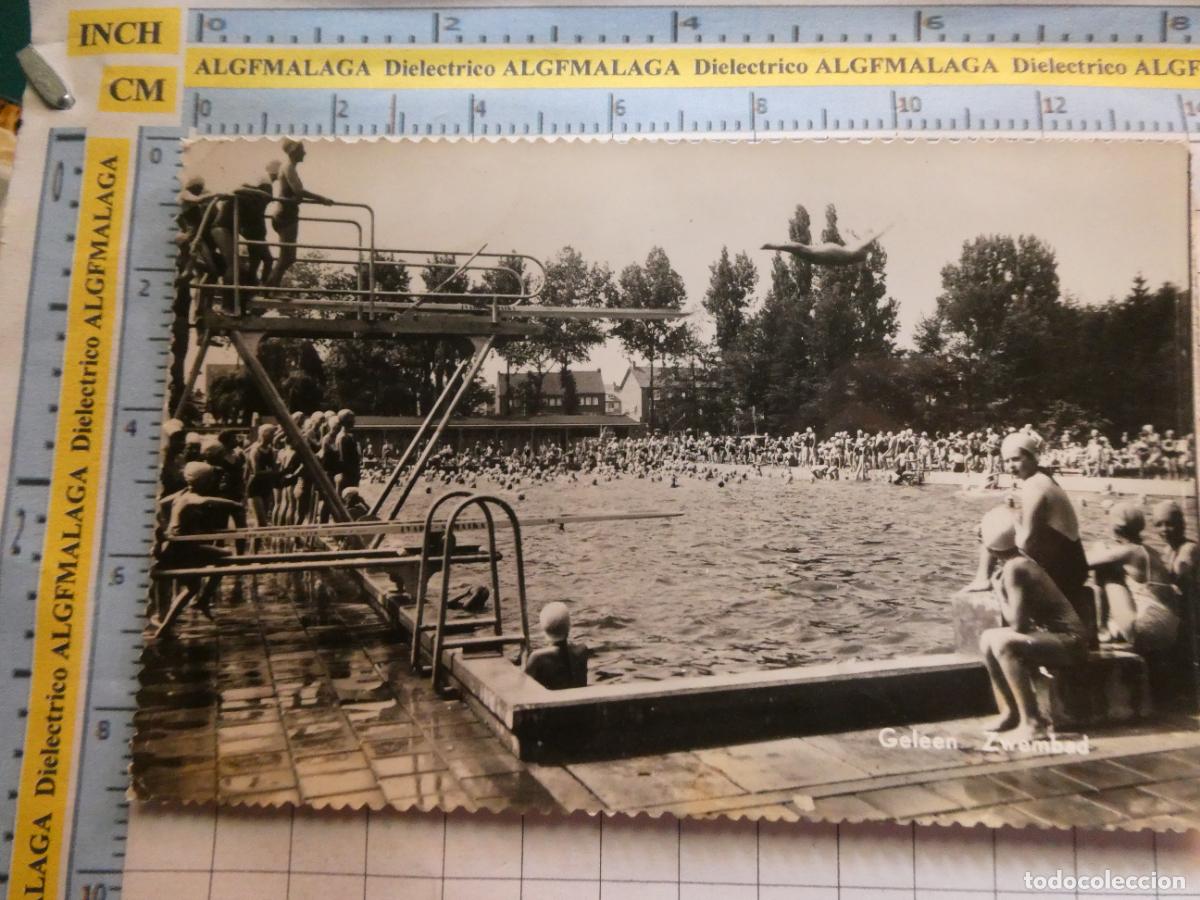 Cartoline: ANTIGUA POSTAL DE PA&Iacute;SES BAJOS HOLANDA. GELEEN ZWEMBAD. 1156
