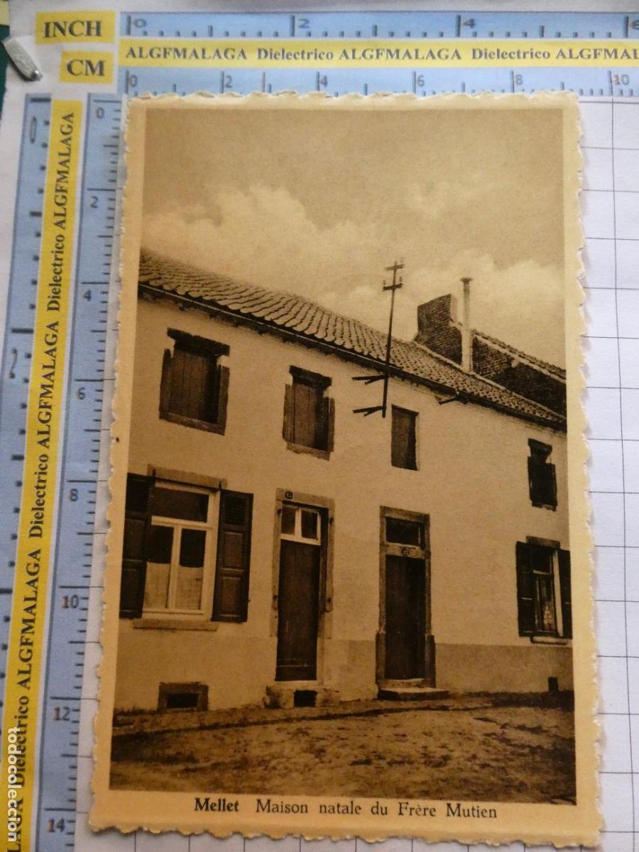 Cartes Postales: ANTIGUA POSTAL DE B&Eacute;LGICA MELLET MAISON NATALE DU FRERE MUTIEN. 1159