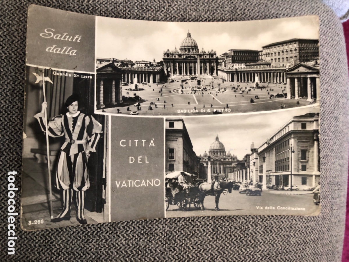 Cartoline: Postal Citt&aacute; del Vaticano. Ediciones Brunner. Vera fotograf&iacute;a. Italia. ASM