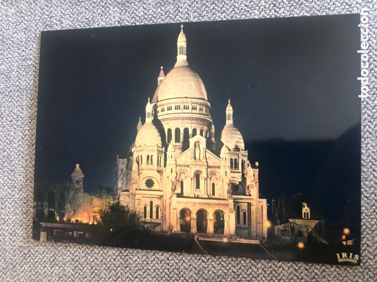 Postales: FRANCIA, PARIS, la bas&iacute;lica de Sacr&eacute;-Coeur. EDITIONS CHANTAL N&ordm;611. S/C. ASM