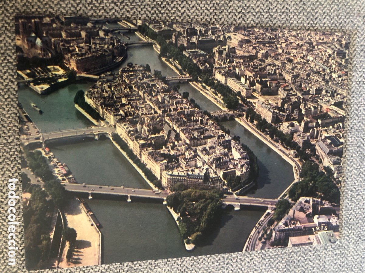 Postales: FRANCIA, PARIS, Vista isla SAN Luis, Notre Dame - EDITIONS CHANTAL IRIS N&ordm; 421 - S/C. ASM