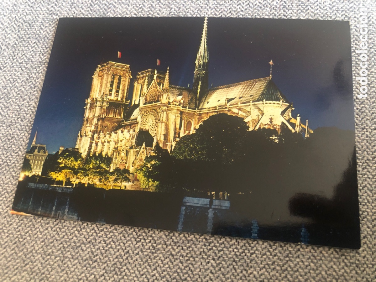 Postales: FRANCIA, PARIS, Notre Dame iluminada - EDITIONS CHANTAL N&ordm; 646 - S/C. ASM