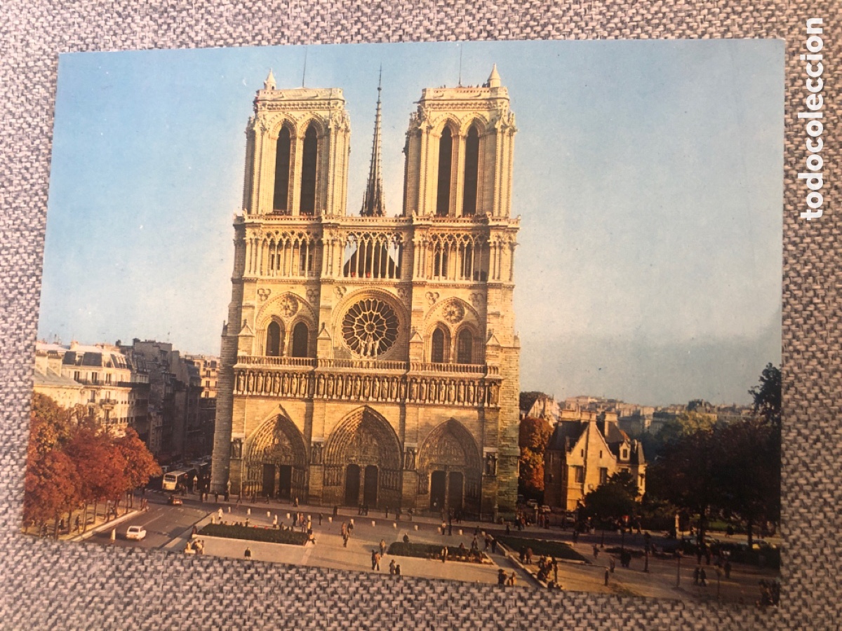 Cartoline: FRANCIA, PARIS, Fachada Notre Dame - EDITIONS CHANTAL N&ordm; 565 - S/C. ASM