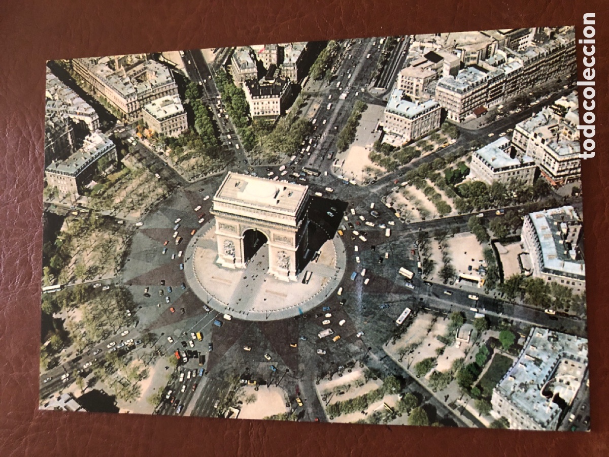 Postales: PARIS ET SES MERVEILLES, L'ARC DE TRIOMPHE PLACE DE L'ETOILE &ndash; EDITIONS GUY 5615. S/C. ASM