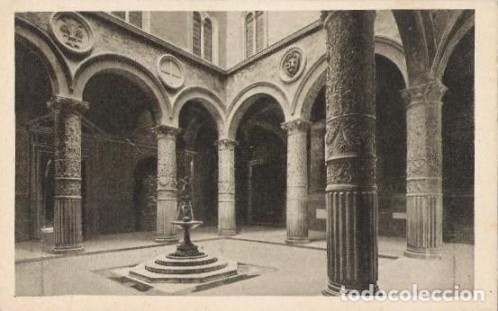 Postcards: 0530- ITALIA - FIRENZE - II CORTILE DEL PALAZZO VECCHIO - EDICIONES UMF