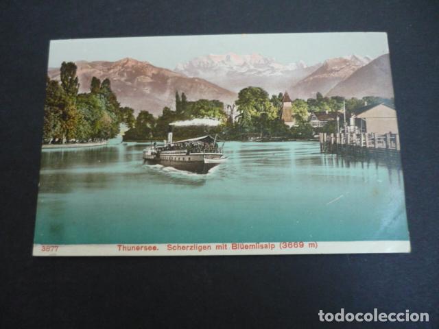Postkarten: THUNERSEE SUIZA SUISSE POSTAL