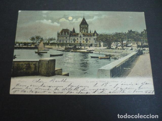 Postales: OUCHY SUIZA SUISSE POSTAL - Foto 1