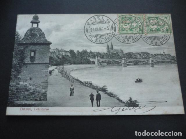 Postales: BASILEA SUIZA POSTAL - Foto 1