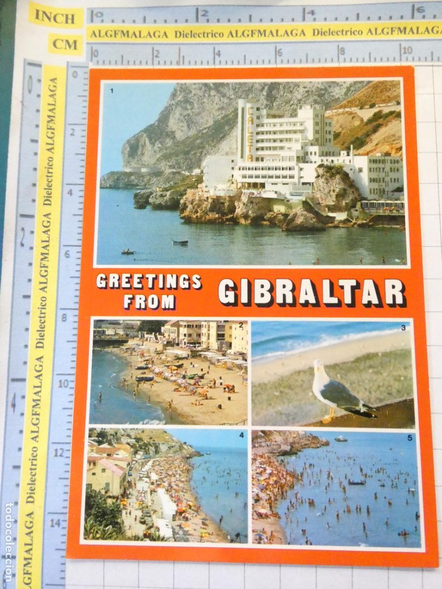 Cartes Postales: POSTAL DE REINO UNIDO GRAN BRETA&Ntilde;A. GIBRALTAR. VISTAS. 847