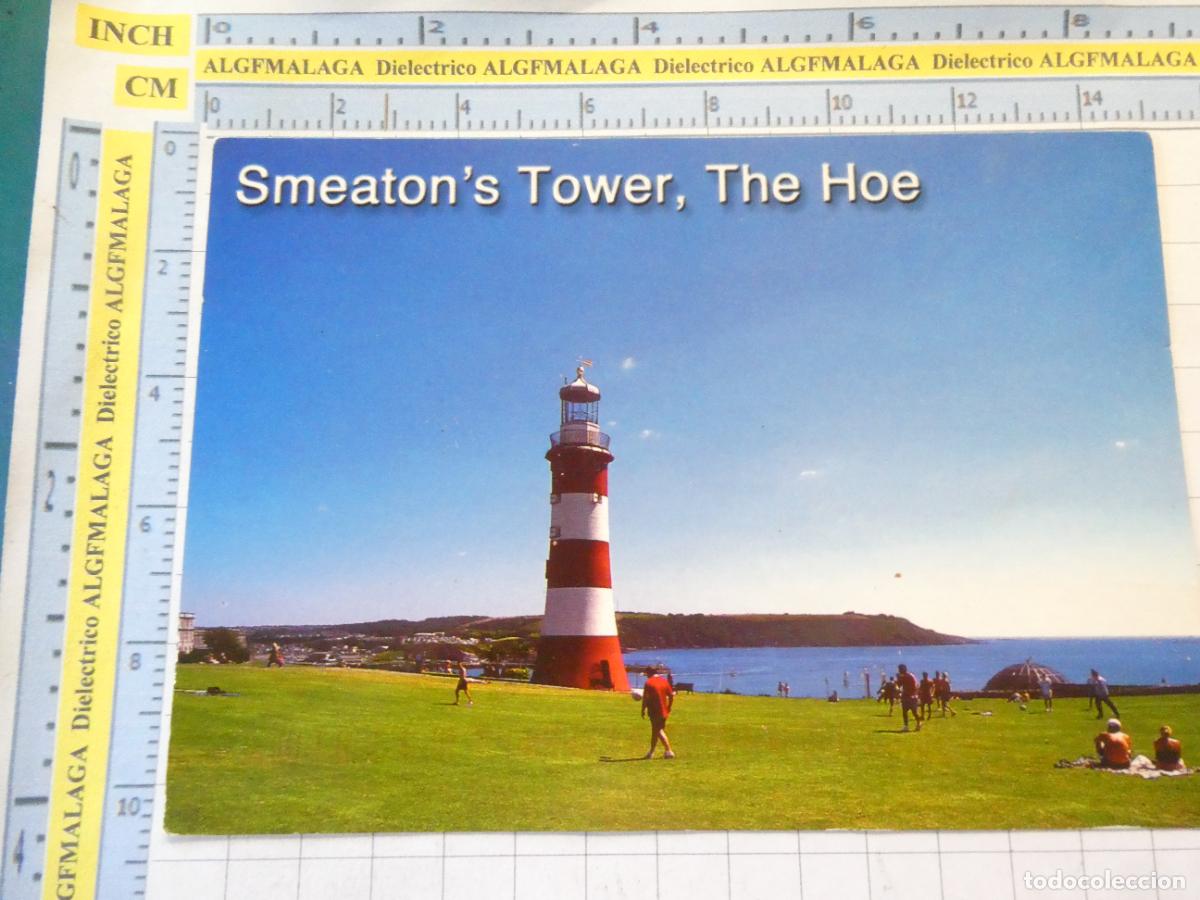 Postcards: POSTAL DE REINO UNIDO GRAN BRETA&Ntilde;A. FARO SMEATON'S TOWER THE HOE PLYMOUTH 856