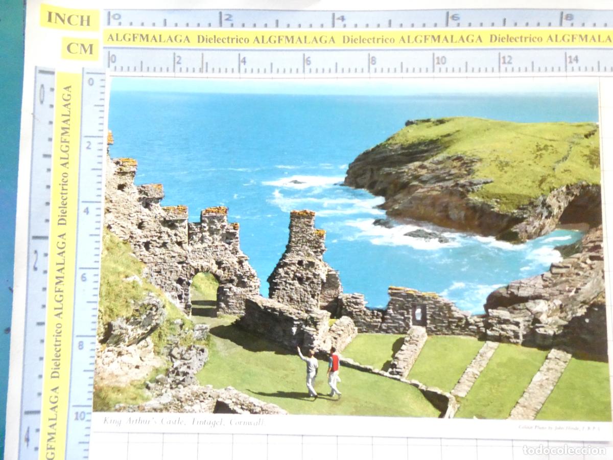Postcards: POSTAL DE REINO UNIDO GRAN BRETA&Ntilde;A. CORNWALL KING ARTHUR'S CASTLE TINTAGEL. 864