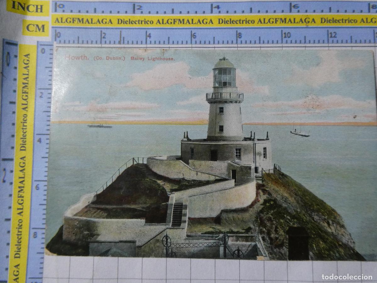Postais: ANTIGUA POSTAL DE IRLANDA. FARO DE HOWTH BAILEY LIGHTHOUSE. 2481