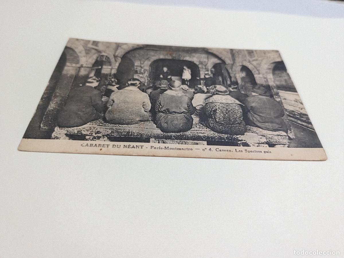 Postales: FRANCIA - POSTAL CABARET DU N&Eacute;ANT - PARIS-MONTMARTRE - CAVEAU - LES SPECTRES GAIS