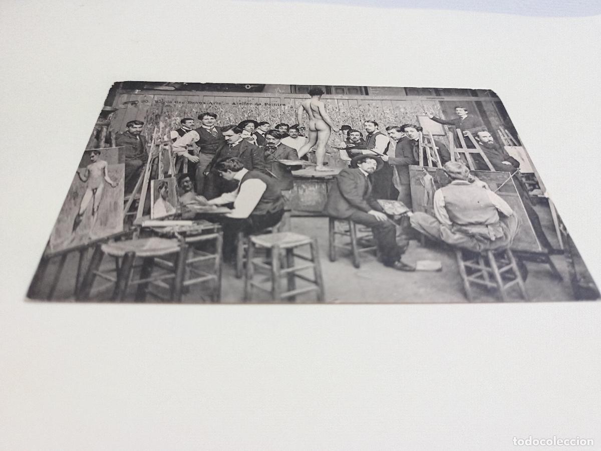 Postales: FRANCIA - POSTAL &Eacute;COLE DES BEAUX-ARTS - ATELIER DU PEINTRE