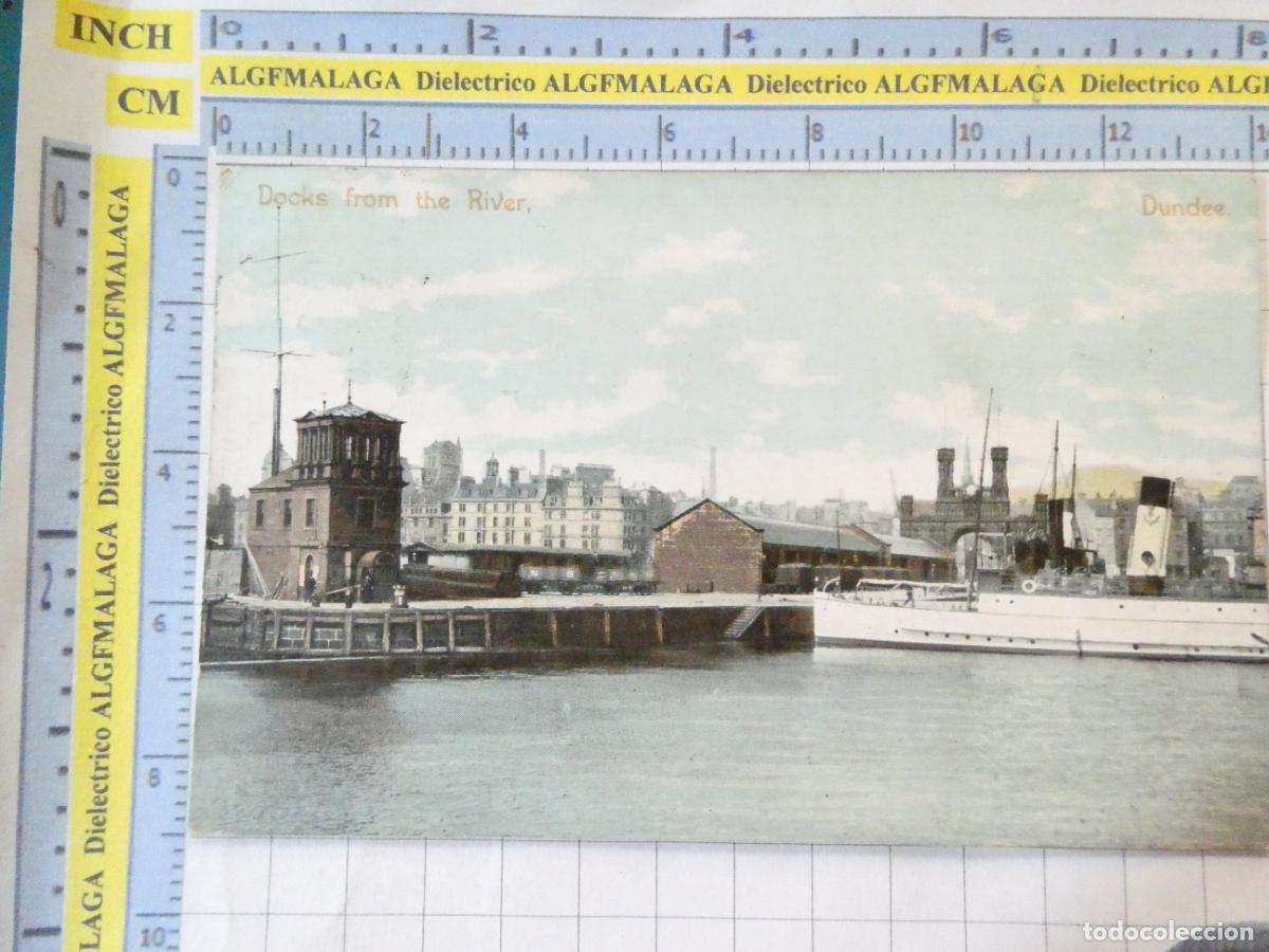 Cartes Postales: ANTIGUA POSTAL DE ESCOCIA. A&Ntilde;O 1905. DOCKS FROM THE RIVER DUNDEE. 2786