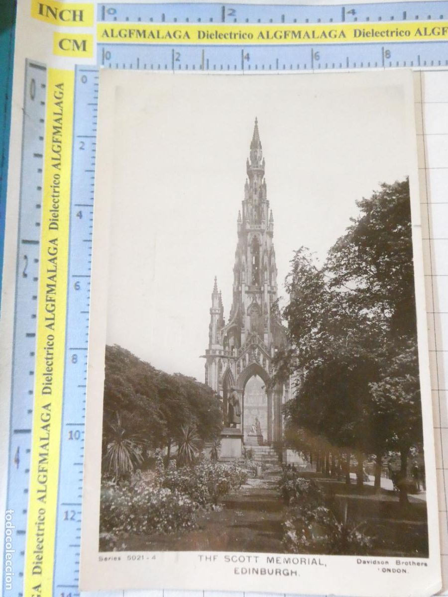 Postais: ANTIGUA POSTAL DE ESCOCIA. A&Ntilde;O 1907. LINCOLN MEMORIAL EDIMBURGO. 2790