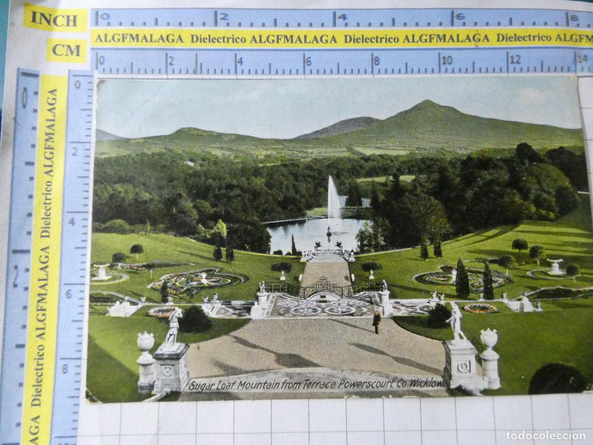 Cartoline: ANTIGUA POSTAL DE IRLANDA. SUGAR LOAF MOUNTAIN FROM TERRACE POWERSCOURT CO WICKLOW. 3680