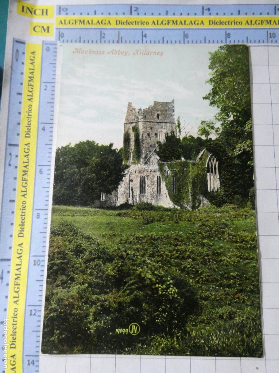 Cartoline: ANTIGUA POSTAL DE IRLANDA. A&Ntilde;O 1907 MUCKROSS ABBEY KILLARNEY. 3684