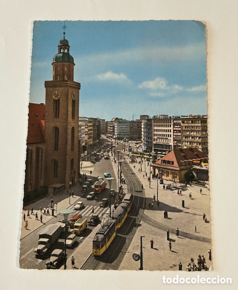Postales: TARJETA POSTAL CIRCULADA. A&Ntilde;O 1960. FRANKFURT. ALEMANIA