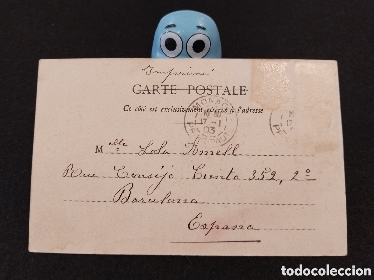 Postales: Postal de M&oacute;naco. Menton. La Jet&eacute;e et Garavan - Foto 2