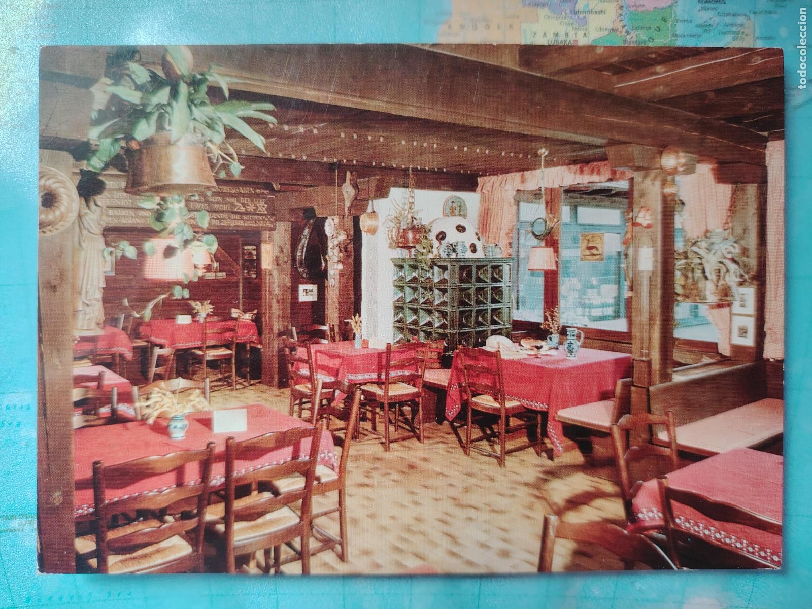 Postais: Postal del restaurante del museo del Ferrocarril de Gutach - Alemania