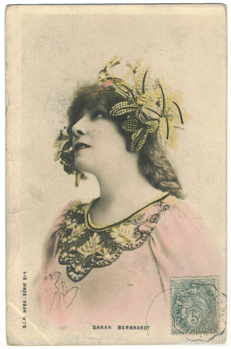Postais: Postal actriz BERNHARDT, Sarah_SIP. 20-51 (190-)