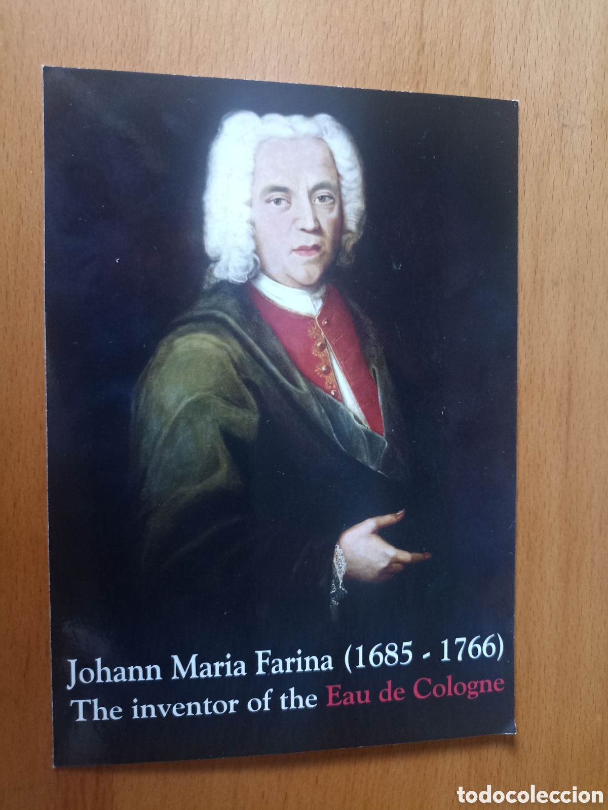 Postales: Postal Johann Maria Farina The inventor of the Eau de Cologne - Pedido m&iacute;nimo 3&euro;