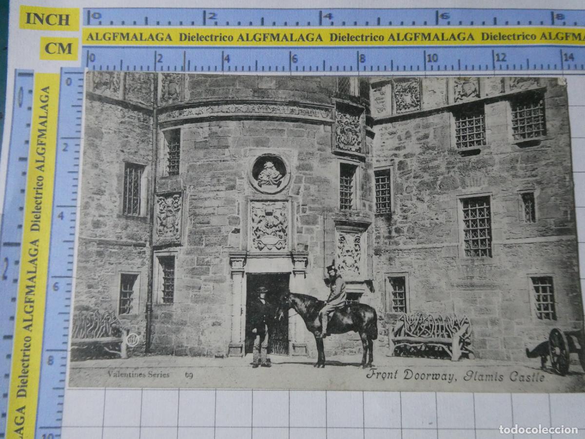 Postales: ANTIGUA POSTAL DE ESCOCIA. A&Ntilde;O 1906. GLAMIS CASTLE. 3685