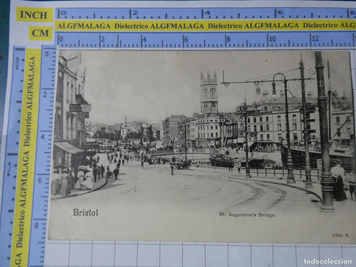 Postais: ANTIGUA POSTAL DE INGLATERRA. A&Ntilde;O 1906. BRISTOL ST AUGUSTINE'S BRIDGE. 3688