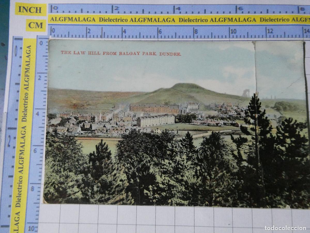 Postales: ANTIGUA POSTAL DE ESCOCIA. A&Ntilde;O 1907. DUNDEE THE LAW HILL FROM BALGAY PARK. 3691