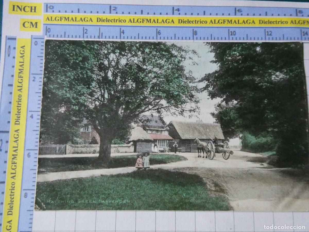 Postais: ANTIGUA POSTAL DE ESCOCIA A&Ntilde;O 1906. HARPENDEN HATCHING GREEN. 3694