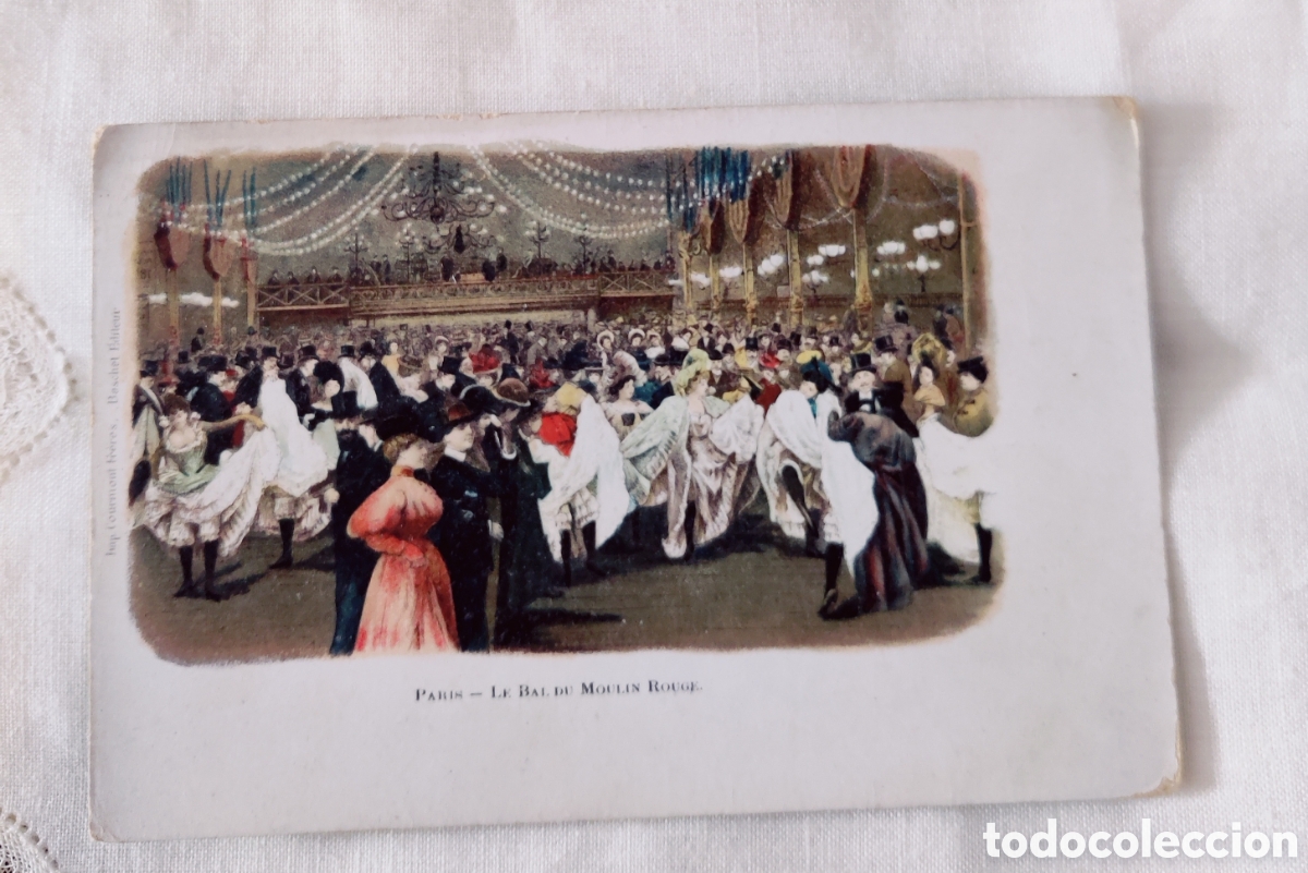 Postales: Lote de 6 Postales Paris 1900 - Foto 4