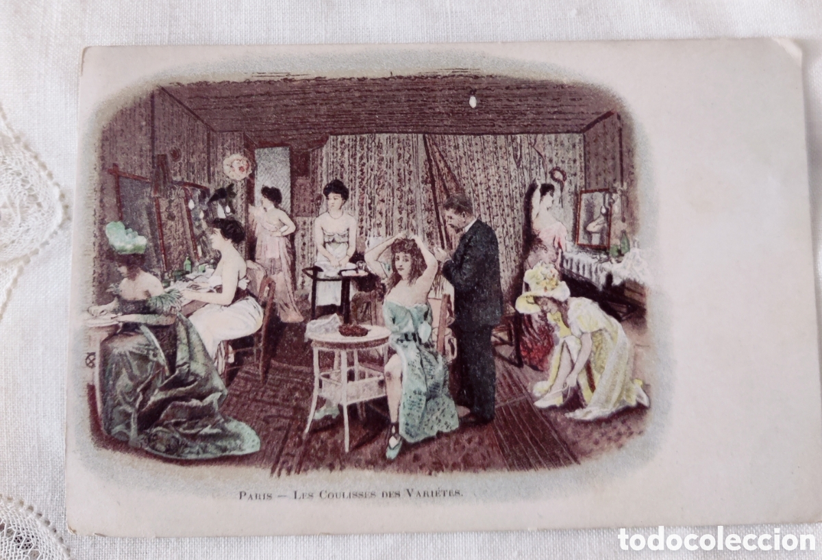 Postales: Lote de 6 Postales Paris 1900 - Foto 5