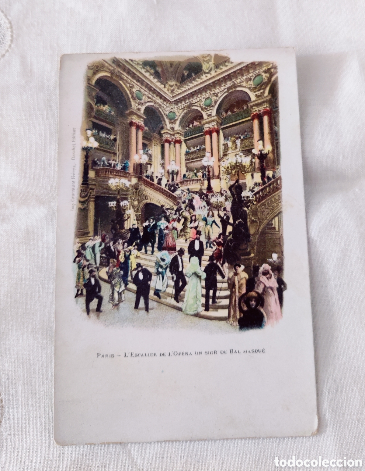 Postales: Lote de 6 Postales Paris 1900 - Foto 6