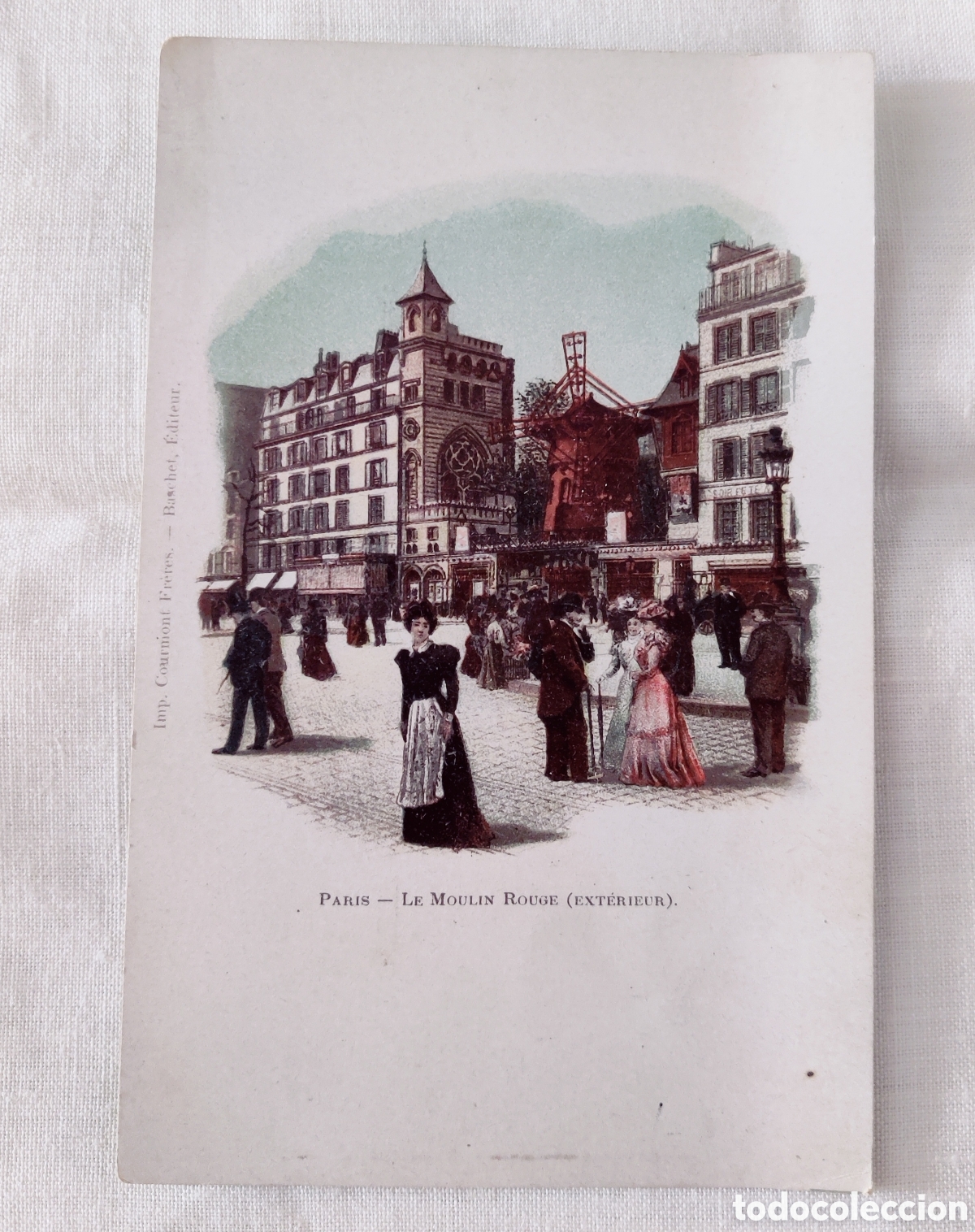 Postales: Lote de 6 Postales Paris 1900 - Foto 7