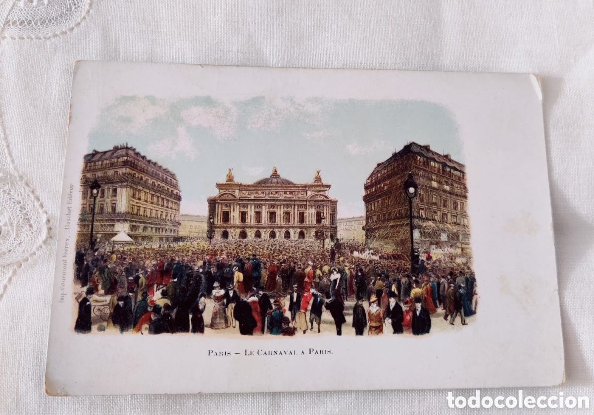 Postales: Lote de 6 Postales Paris 1900 - Foto 8