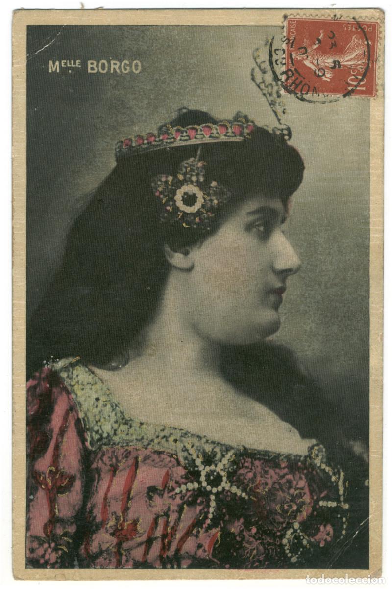 Postales: Postal actriz BORGO, Agn&eacute;s_Sin datos. Opera (1907) - Foto 1