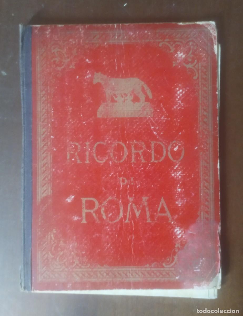 Postales: Libro &rdquo;Ricordo di Roma&rdquo; - Foto 1
