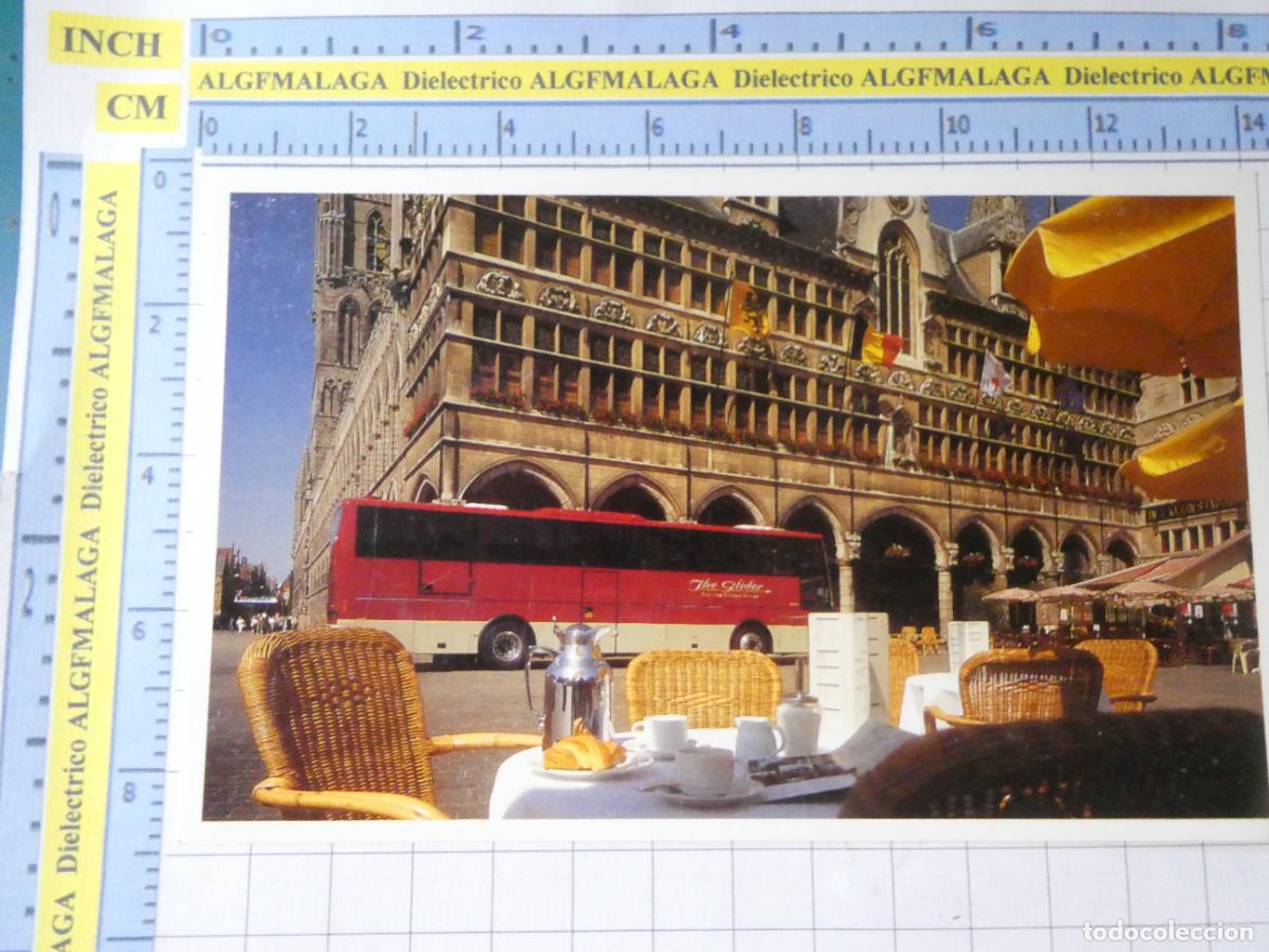 Postais: POSTAL DE B&Eacute;LGICA. BRUJAS BRUGES. AUTOBUSES GILDER EXCURSIONES LUJO. 2644