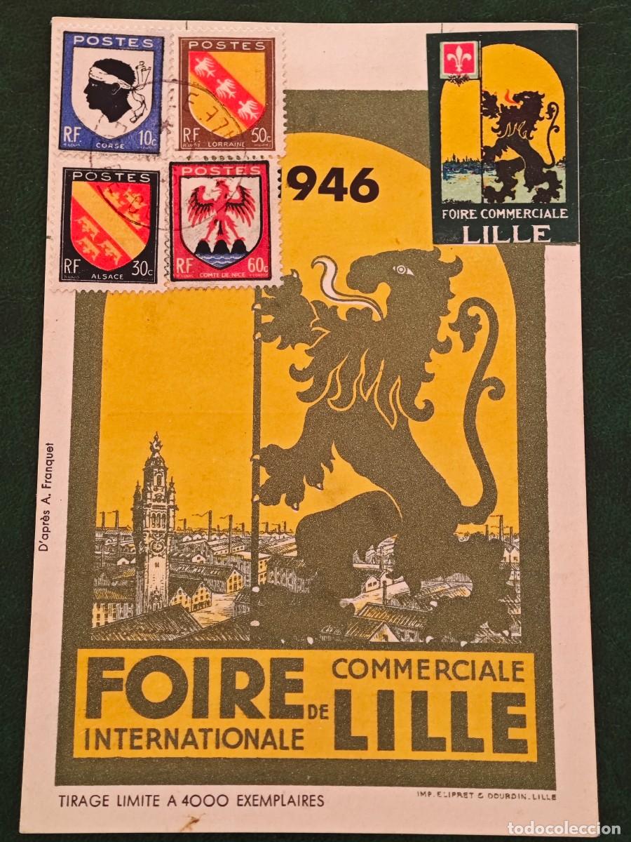 Postales: 1946 Postal de Francia - Foto 1