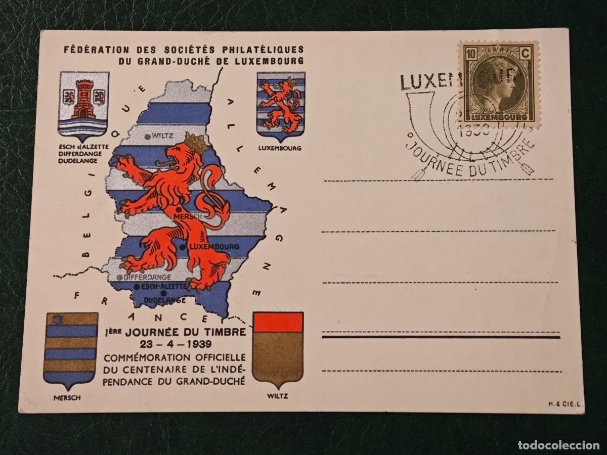 Postales: 1939 Postal de Luxemburgo - Foto 1