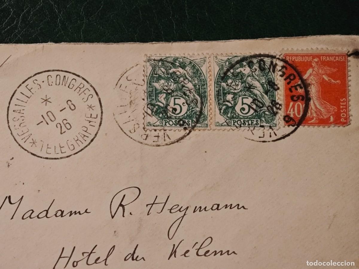 Postales: Sobre antiguo de Francia - Foto 2