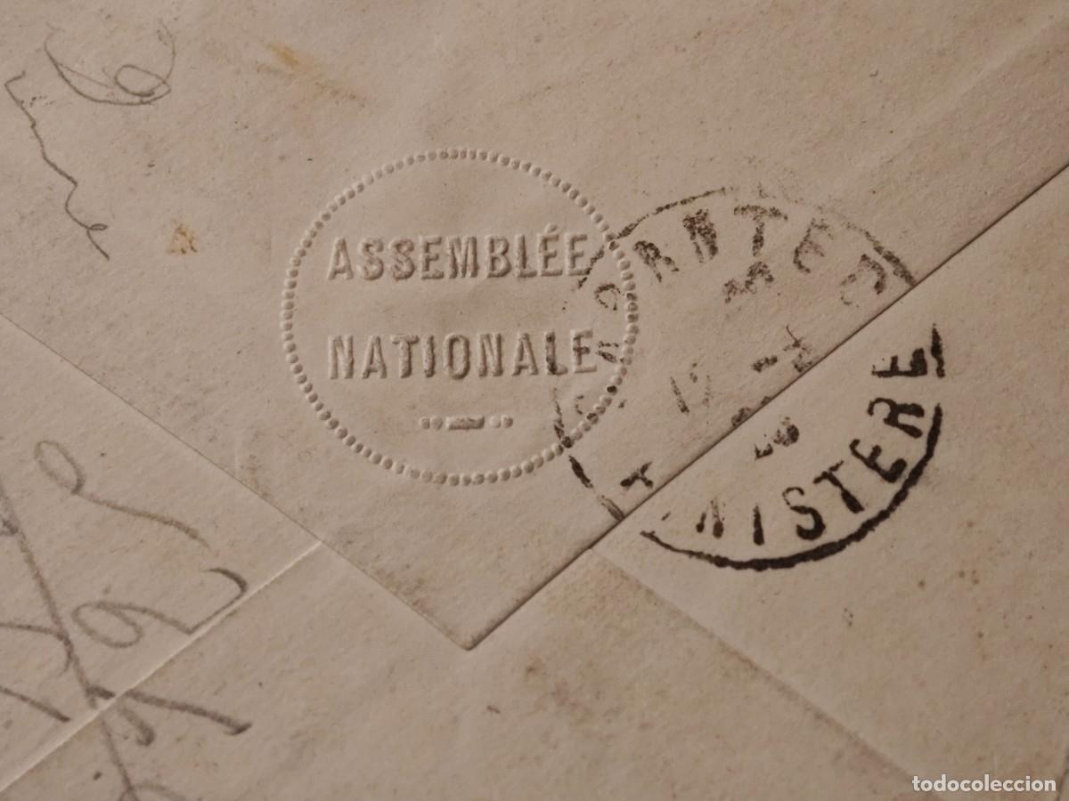 Postales: Sobre antiguo de Francia - Foto 4