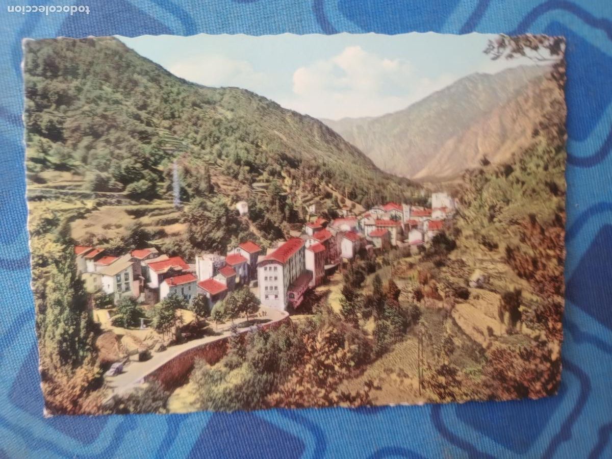 Postales: Escaldes, Andorra, circulada con sellos - Foto 1