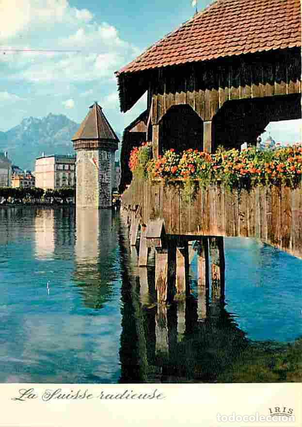 Cartoline: Suisse - La Suisse radieuse - Lucerne - Le Kapell brucke - CPM - Voir Scans Recto-Verso