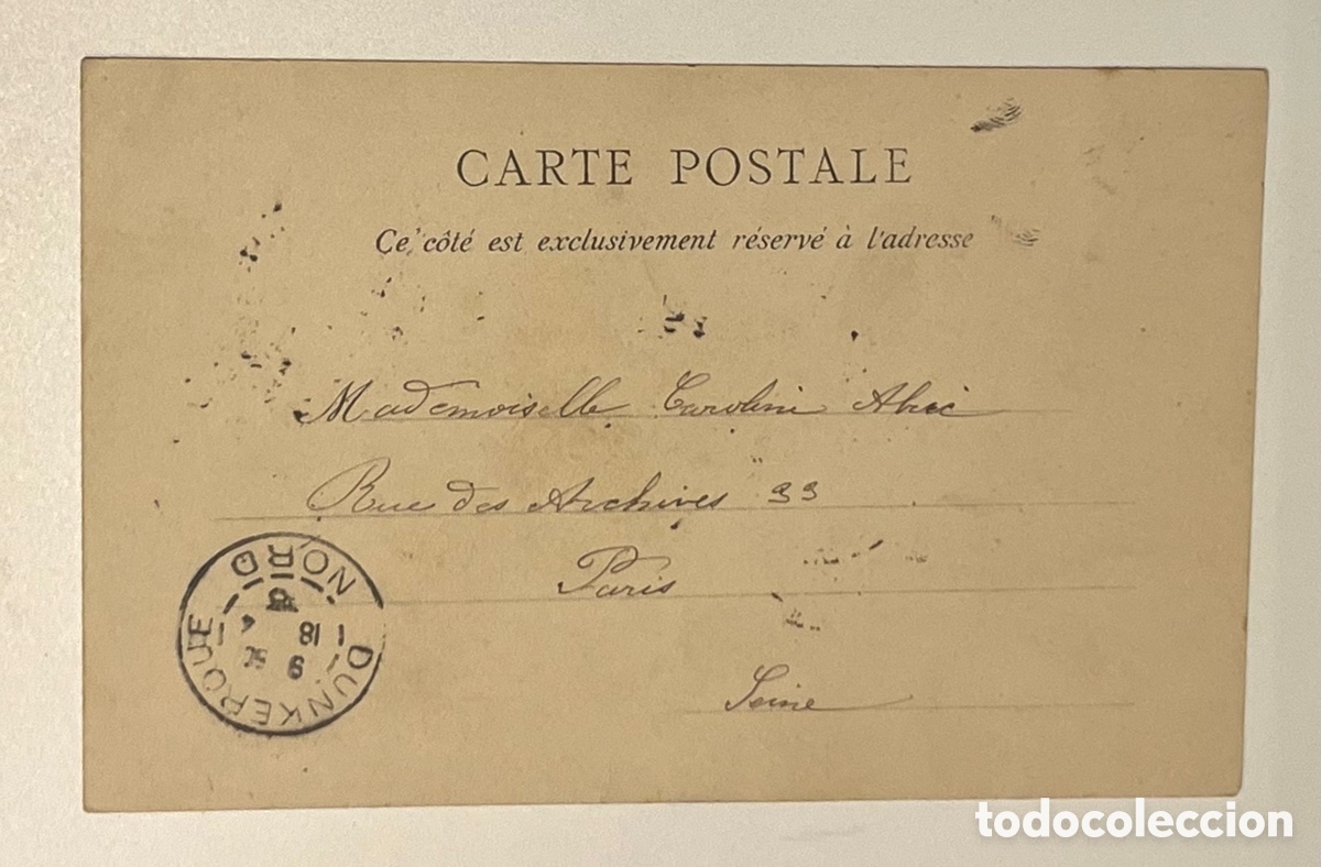 Postales: DUNKERQUE: ECLUSE TRISTRAM. SORTIE DU POTHUAU - Foto 2