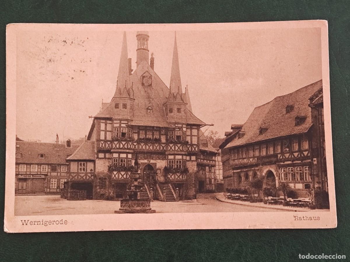 Postkarten: Postal antigua de Alemania Wernigerode