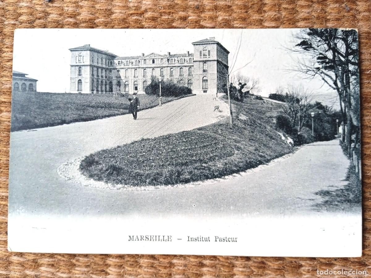 Postales: MARSELLA - MARSEILLE - FRANCIA - INSTITUTO PASTEUR - Foto 1