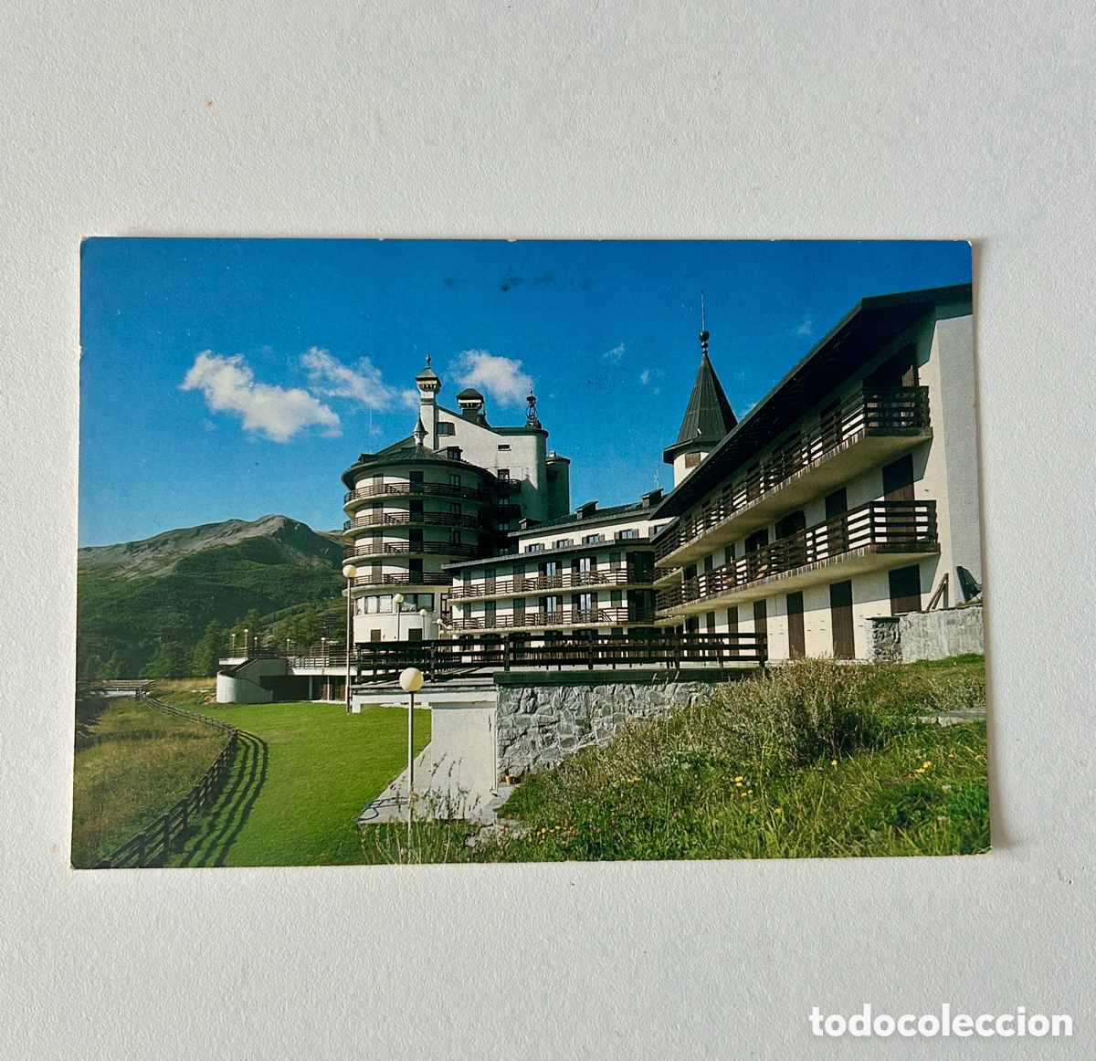 Postales: Postal Sestriere a&ntilde;os 80
