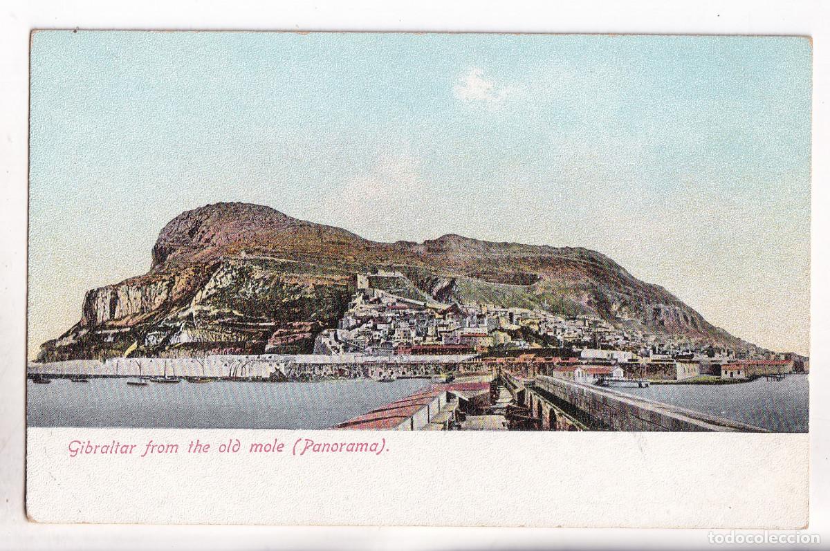 Postales: POSTAL. GIBRALTAR FROM THE OLD MOLE (PANORAMA). - Foto 1